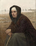 La femme du pêcheur - Louis-Alexandre Dubourg — vy av konstverket