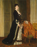 Portrait de Mme Aubry Vites - Louis-François-Prosper Roux — vy av konstverket