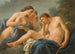 Diane och Endymion - Louis-Jean-François Lagrenée — vy av konstverket