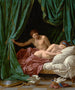 Mars och Venus, allegori av freden - Louis-Jean-François Lagrenée — vy av konstverket