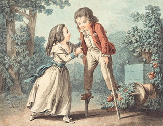 Les Chasses - Louis-Marin Bonnet — vy av konstverket