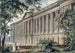 La colonnade du Louvre prise du jardin de l'hôtel du comte d'Angiviller - Louis-Pierre Baltard — vy av konstverket