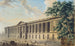 La colonnade du Louvre vers 1800 du côté de la terrasse des Feuillants - Louis-Pierre Baltard — vy av konstverket