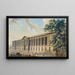 La colonnade du Louvre vers 1800 du côté de la terrasse des Feuillants - Louis-Pierre Baltard — inramlat konstverk på väggen
