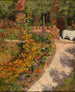 Pergola, blomstrande trädgård - Louis Abel - Truchet — vy av konstverket