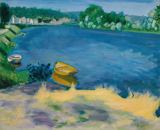 Bords de Seine - Louis Anquetin — vy av konstverket