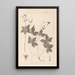 Herbier de la flore française Pl0062 - Louis Antoine Cusin — inramlat konstverk på väggen