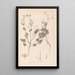 Herbier de la flore française Pl0084 - Louis Antoine Cusin — inramlat konstverk på väggen