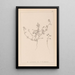 Herbier de la flore française Pl0281 - Louis Antoine Cusin — inramlat konstverk på väggen