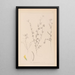 Herbier de la flore française Pl0298 - Louis Antoine Cusin — inramlat konstverk på väggen