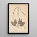 Herbier de la flore française Pl0922 - Louis Antoine Cusin — inramlat konstverk på väggen