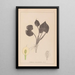 Herbier de la flore française Pl1110 - Louis Antoine Cusin — inramlat konstverk på väggen