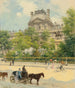 La Place du Louvre - Louis Broud — vy av konstverket