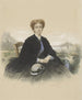 porträttet av Maria Elisabeth Adolphine Waller-Schill - Louis Chantal — vy av konstverket