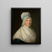 Madame Gabriel Cotte - Louis Chrétien de Heer — inramlat konstverk på väggen