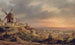 Paris sett från Butte Montmartre - Louis Daguerre — vy av konstverket