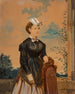 Portrait of Bertha Annie Carter - Louis Eyth — vy av konstverket