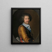 François d'Espinay markis de Saint-Luc - Louis Ferdinand Elle l'Ancien — inramlat konstverk på väggen
