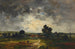 Figurer i ett fält under ett åskväderhimmel - Louis François Victor Watelin — vy av konstverket