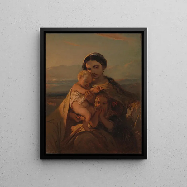 Louis Gallait - The Evening le soir.webp
