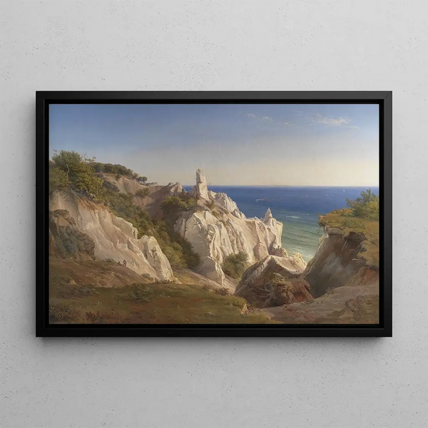 Louis Gurlitt - The Cliffs of the Island of Mn.webp