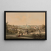 Vue sur Tartu depuis Toomemägi - Louis Häflinger — inramlat konstverk på väggen