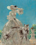 Versailles - Louis Icart — vy av konstverket