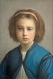 Cécile, konstnärens dotter, vid 6 års ålder - Louis Janmot — vy av konstverket
