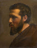 självporträtt i profil - Louis Janmot — vy av konstverket