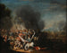 Bataille - Louis Joseph Watteau — vy av konstverket