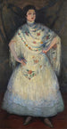 porträtt av Mademoiselle Perusina - Louis Kronberg — vy av konstverket