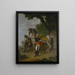 Le général Servan 1741-1808 - Louis Lafitte — inramlat konstverk på väggen
