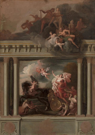Louis Laguerre - The Rape of Proserpine design for the staircase of Devonshire House London.webp