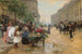 Rue Royale Paris - Louis Marie de Schryver — vy av konstverket