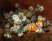 Naturtavla med frukter och blommor - Louis Marie de Schryver — vy av konstverket