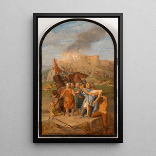 Louis Matout - Saint Louis enterre les pestifrs Damiette.webp