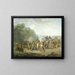 Bivouac cosaque 1813 - Louis Moritz — inramlat konstverk på väggen