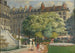 Le square de la Trinité, le bassin - Louis Paviot — vy av konstverket