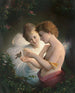 Cupidon och Psyche - Louis Prang — vy av konstverket