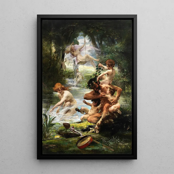 Louis Priou - Un Satyre aux abois.webp