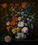 Blommor i en vas Chantilly - Louis Tessier — vy av konstverket