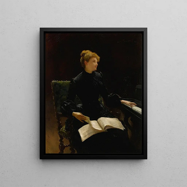 Louis Tribout - The piano lesson.webp