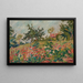 La Maison dans le jardin fleuri - Louis Valtat — inramlat konstverk på väggen