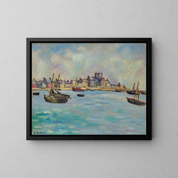 Marine - Louis Valtat — inramlat konstverk på väggen