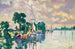 Voiliers Ouistreham - Louis Valtat — vy av konstverket