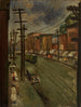 Rue Principale de Montréal - Louis Wiesenberg — vy av konstverket