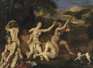 Louis de Boullogne - Diana And Nymphs Bathing.webp