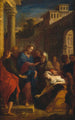 Kristus och den blödande kvinnan - Louis de Boullogne den yngre — vy av konstverket