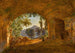 En grotta med Castel Gandolfo i fjärran - Louise-Joséphine Sarazin de Belmont — vy av konstverket