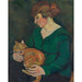 Reproduktion av målningen Louson och Raminou - Suzanne Valadon